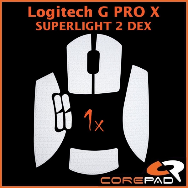 Corepad Soft Grips Grip Tape Pulsar Supergrip Supergrips BTL BT.L X-RAY Xraypad X-raypad Super Thin Gecko Cicada Wings Logitech G PRO X SUPERLIGHT 2 GPX V2 GPX2 DEX